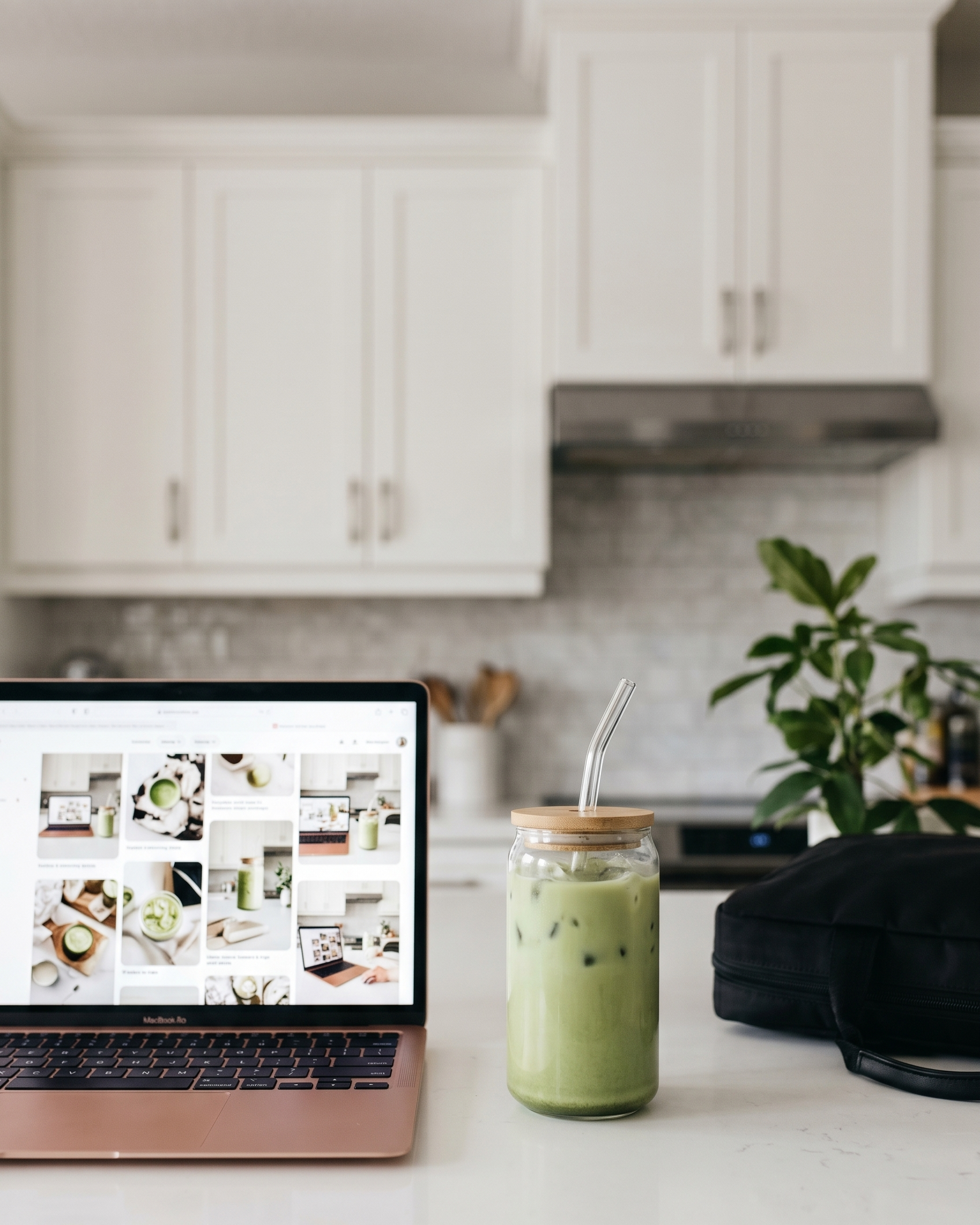 KAYYY - Can Glass Tumbler with Bamboo Lid & Straw