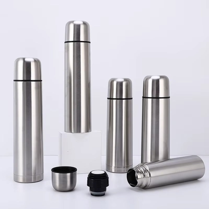 Classic Stainless Steel Vacuum Flask | 350ml to 1000ml (1L)