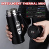 Smart LED Temperature Display Thermos | 500ml & 1L Stainless Steel Vacuum Flask