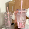 Hello Kitty Pink Straw Cup | 16oz