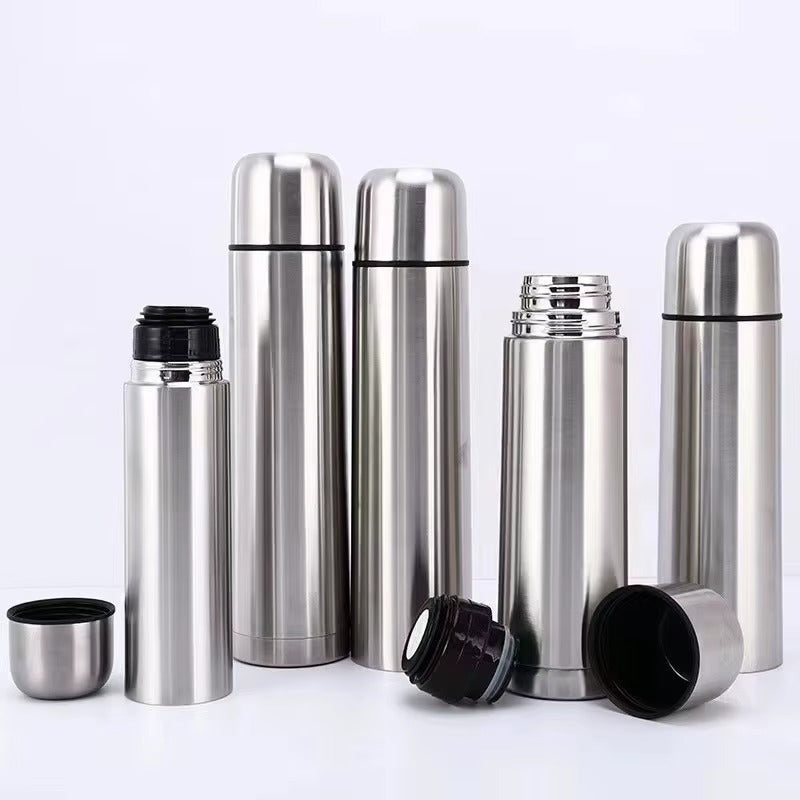 Classic Stainless Steel Vacuum Flask | 350ml to 1000ml (1L)