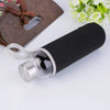 550ml Minimalist Glass Water Bottle | Shatterproof Sleeve & Lanyard
