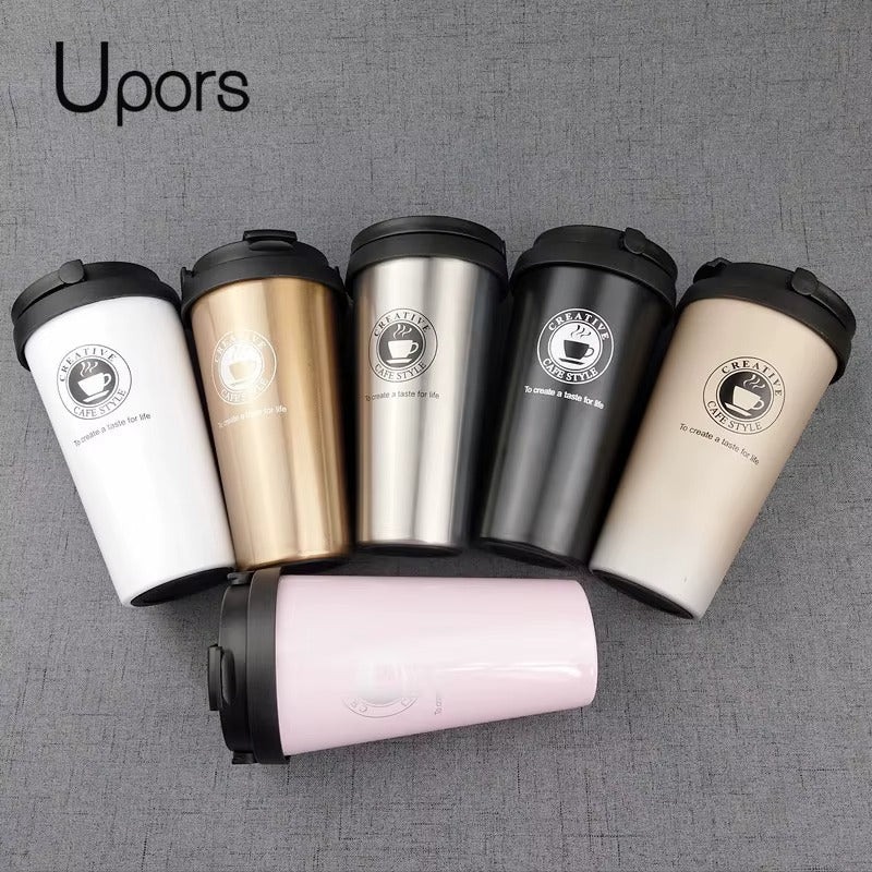 Insulated Coffee Mug | Double-Wall Stainless Steel Travel Tumbler