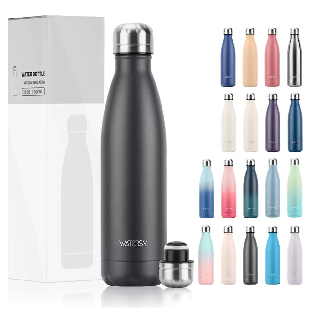 Classic Stainless Steel Water Bottle | Vacuum Sealed