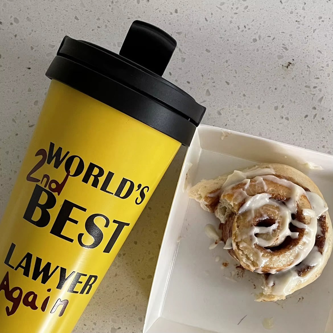 Better Call Saul "World’s 2nd Best Lawyer" Travel Mug | Insulated Stainless Steel Cup