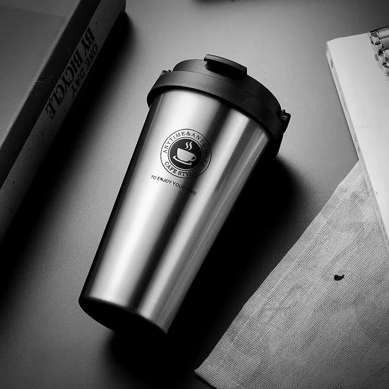 Insulated Coffee Mug | Double-Wall Stainless Steel Travel Tumbler