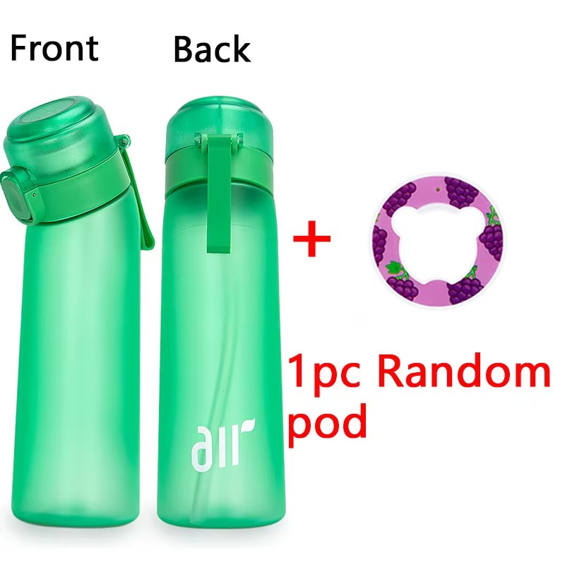 Water Bottle with Flavor Pod | Leak-Proof