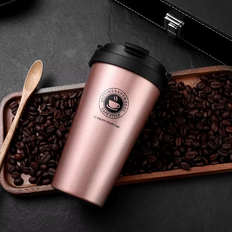 Insulated Coffee Mug | Double-Wall Stainless Steel Travel Tumbler