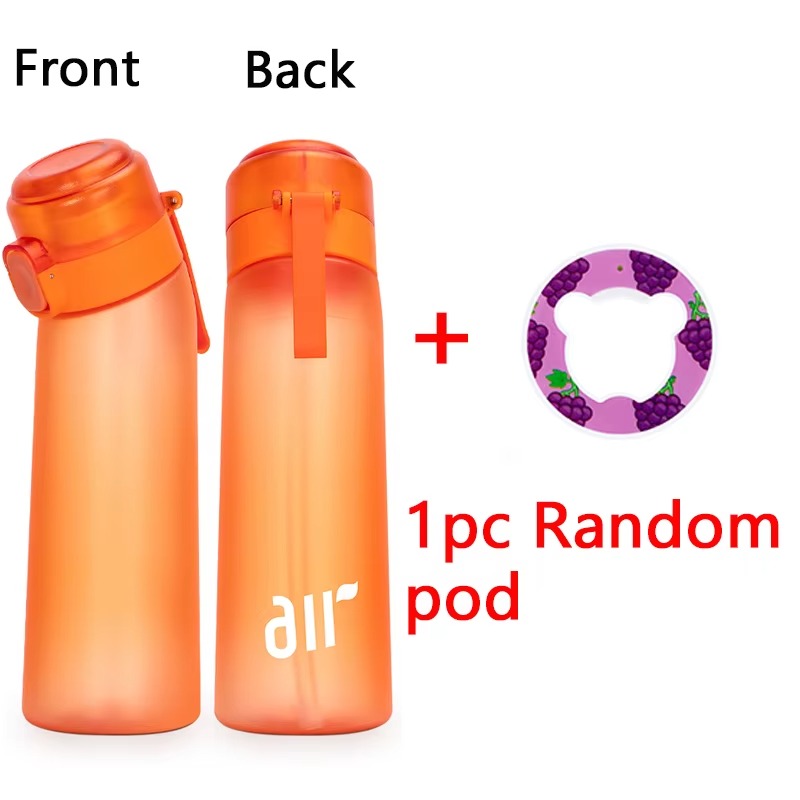 Water Bottle with Flavor Pod | Leak-Proof