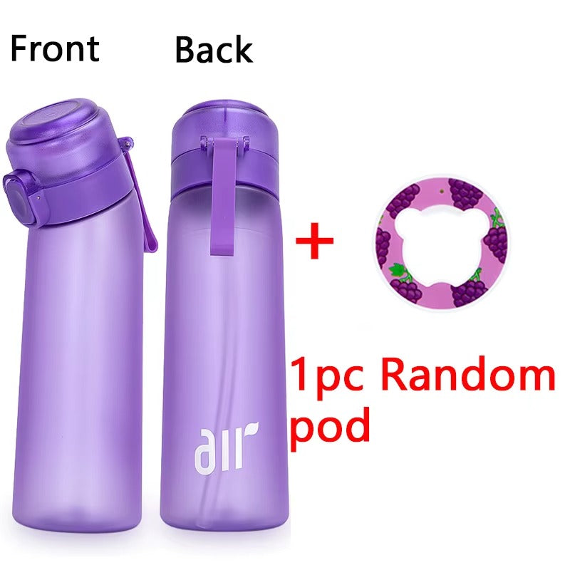 Water Bottle with Flavor Pod | Leak-Proof