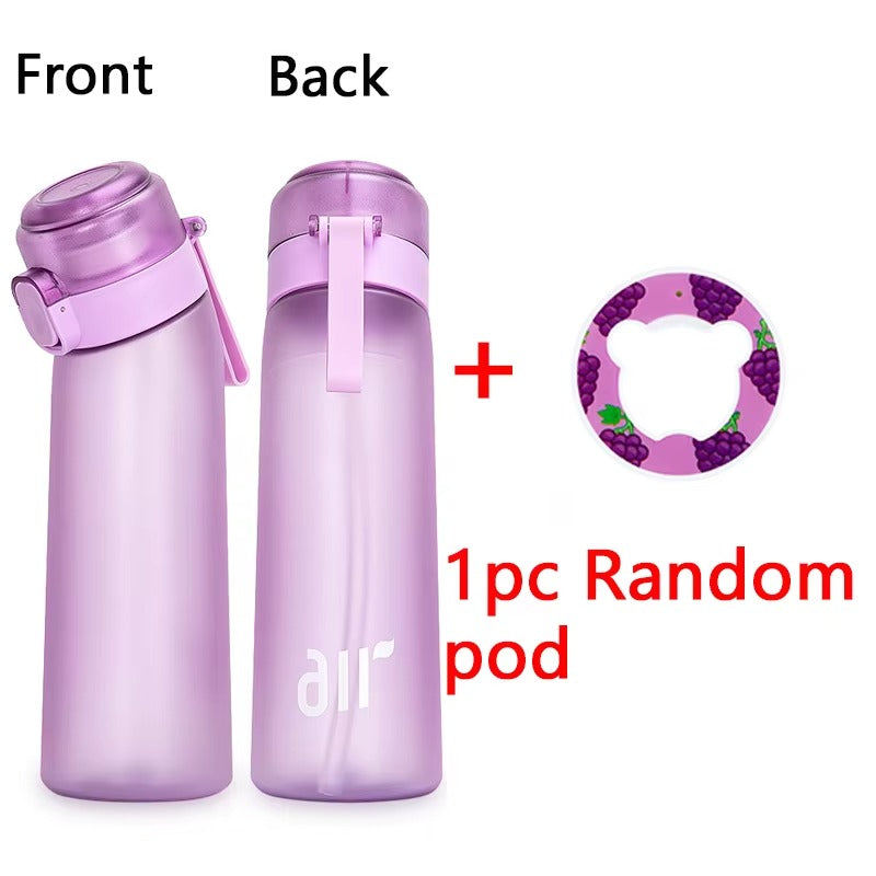 Water Bottle with Flavor Pod | Leak-Proof
